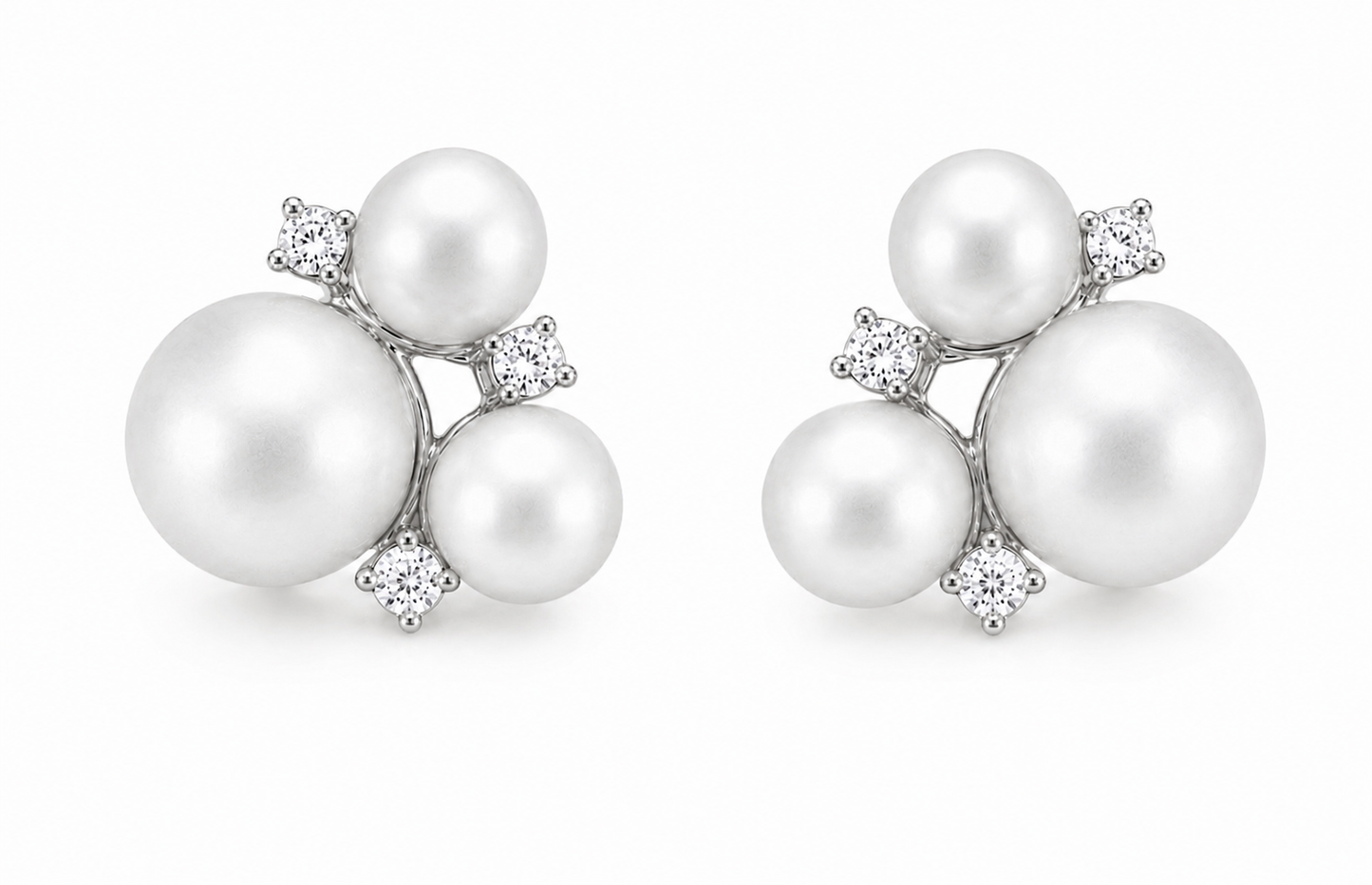 LYS pearl stud earrings