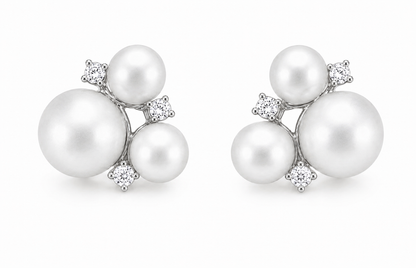 LYS pearl stud earrings